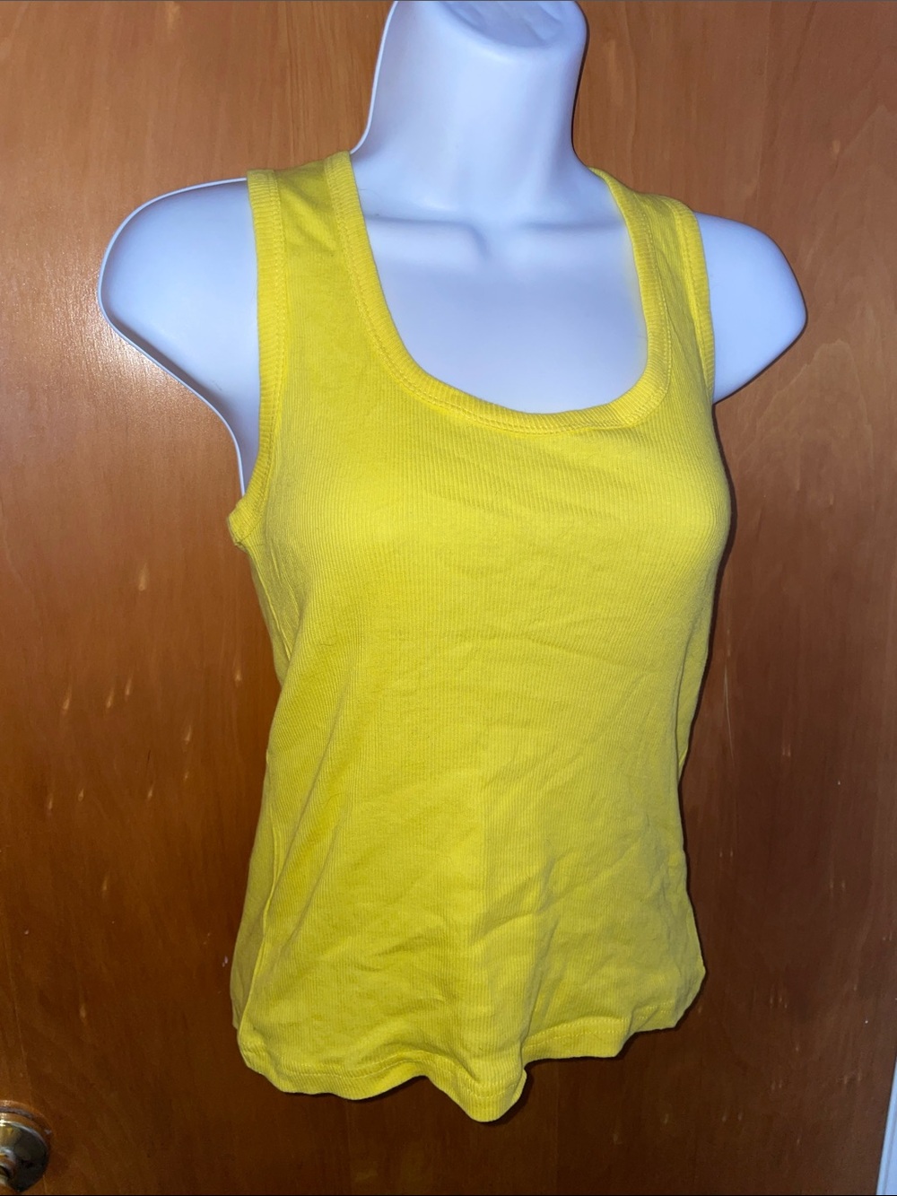 Yellow Ribbed Tank 💛 - Picture 6 of 10